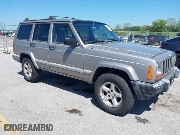 2001 Jeep Cherokee Sport with VIN 1J4FF48SX1L568532, listed as a IAAI auction lot 42738398 with 281,001 mi miles and . Bid and sale history available at DreamBid. Image 1.