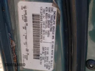 1995 Ford Econoline Cargo with VIN 1FDEE14H6SHA39673, listed as a Copart auction lot 78105374 with Not Provided miles and Clean Title. Bid and sale history available at DreamBid. Image 13.