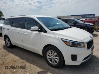 2016 Kia Sedona LX with VIN KNDMB5C1XG6162111, listed as a Copart auction lot 66929384 with 72,555 mi miles and Salvage Title. Bid and sale history available at carsss.com. Image 4.