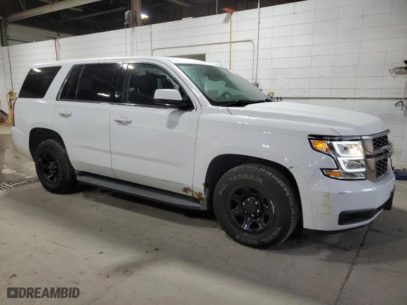 2016 Chevrolet Tahoe Commercial with VIN 1GNSKDEC4GR121222, listed as a Copart auction lot 87661095 with 282,496 mi miles and Salvage Title. Bid and sale history available at carsss.com. Image 4.