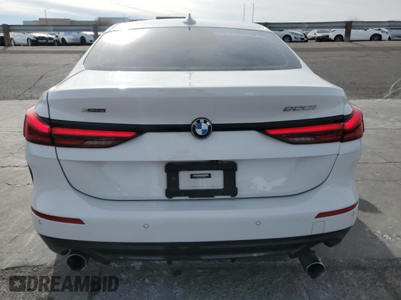2021 BMW 2 Series 228i xDrive with VIN WBA73AK00M7G52266, listed as a Copart auction lot 87717915 with 63,575 mi miles and Salvage Title. Bid and sale history available at DreamBid. Image 6.