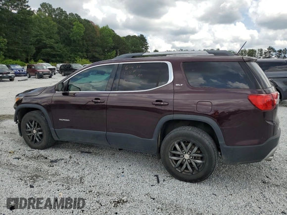 2017 GMC Acadia SLT with VIN 1GKKNMLS9HZ212681, listed as a Copart auction lot 60003355 with 117,370 mi miles and Salvage title. Bid and sale history available at DreamBid. Image 2.