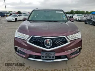 2017 Acura MDX Advance with VIN 5FRYD4H81HB015109, listed as a Copart auction lot 63743725 with 81,184 mi miles and Salvage title. Bid and sale history available at DreamBid. Image 5.