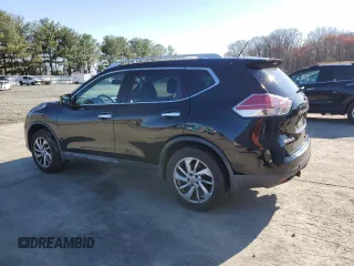 2015 Nissan Rogue SL with VIN 5N1AT2MV4FC762408, listed as a Copart auction lot 51258745 with Not Provided miles and Salvage Title. Bid and sale history available at carsss.com. Image 2.