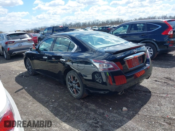 2014 Nissan Maxima 3.5 SV w/Premium Pkg with VIN 1N4AA5APXEC482319, listed as a IAAI auction lot 41868374 with 168,541 mi miles. Bid and sale history available at carsss.com. Image 3.