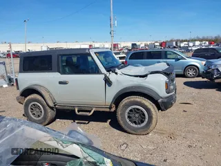 2023 Ford Bronco with VIN 1FMDE5CP0PLC17397, listed as a IAAI auction lot 41622763 with 21,799 mi miles. Bid and sale history available at carsss.com. Image 13.