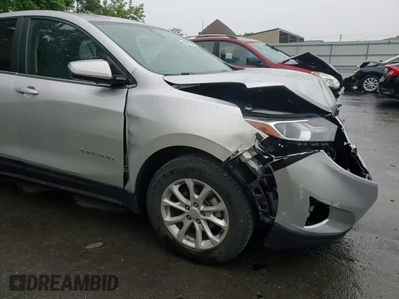 2021 Chevrolet Equinox LT with VIN 3GNAXUEV5MS139395, listed as a Copart auction lot 58463485 with 110,168 mi miles and Salvage title. Bid and sale history available at DreamBid. Image 14.
