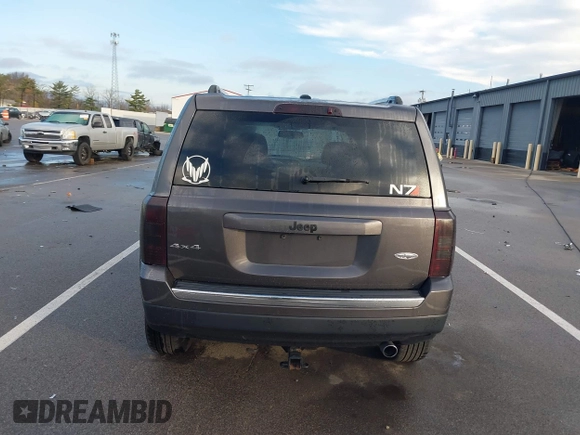 2016 Jeep Patriot High Altitude with VIN 1C4NJRFB9GD681312, listed as a IAAI auction lot 40748710 with 97,471 mi miles and . Bid and sale history available at DreamBid. Image 17.
