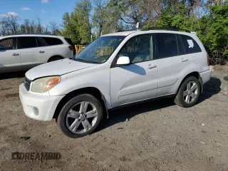 2005 Toyota RAV4 with VIN JTEHD20V050043562, listed as a Copart auction lot 53491945 with 225,342 mi miles and Clean Title. Bid and sale history available at carsss.com. Image 1.