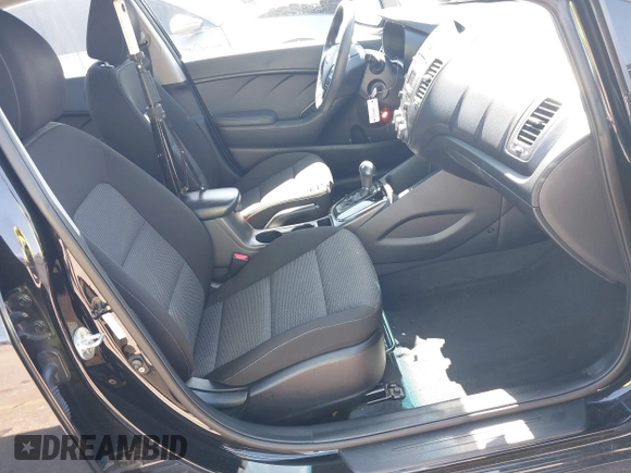 2017 Kia Forte LX with VIN 3KPFK4A70HE041755, listed as a IAAI auction lot 41681241 with 154,949 mi miles. Bid and sale history available at carsss.com. Image 5.