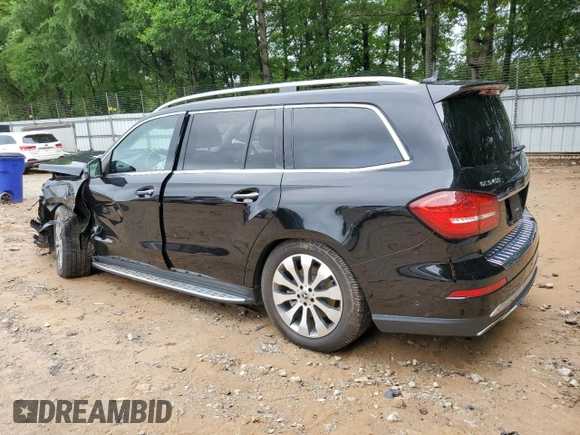 2019 Mercedes-Benz GLS 450 with VIN 4JGDF6EE3KB195330, listed as a Copart auction lot 58904645 with Not provided miles and Salvage title. Bid and sale history available at DreamBid. Image 2.