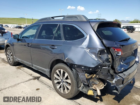 2015 Subaru Outback Limited z VIN 4S4BSENC1F3313824, wystawiony jako Copart lot #56659305 z przebiegiem 106 133 mil mil oraz Szkoda całkowita • Salvage title. Historia ofert i sprzedaży dostępna na DreamBid. Obrazek 2.