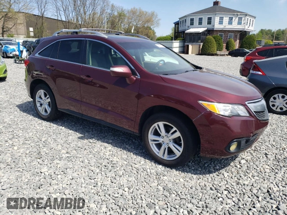 2014 Acura RDX with VIN 5J8TB4H36EL000170, listed as a Copart auction lot 55227305 with 190,311 mi miles and Salvage title. Bid and sale history available at DreamBid. Image 4.