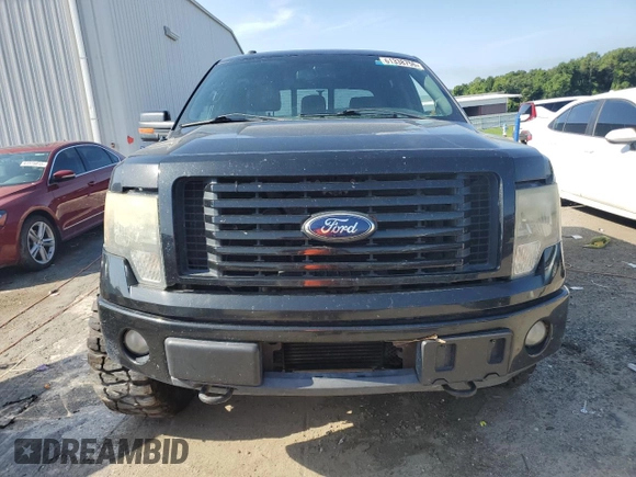 2012 Ford F-150 XL with VIN 1FTFW1ET0CFB06984, listed as a Copart auction lot 61338755 with 204,847 mi miles and Salvage title. Bid and sale history available at DreamBid. Image 5.