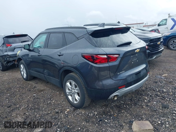 2022 Chevrolet Blazer LT with VIN 3GNKBCR42NS124773, listed as a IAAI auction lot 41973573 with 35,883 mi miles and . Bid and sale history available at DreamBid. Image 3.