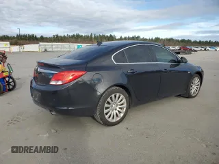 2011 Buick Regal CXL Turbo TO3 with VIN W04GX5GV8B1042254, listed as a Copart auction lot 80002624 with 204,407 mi miles and Salvage Title. Bid and sale history available at carsss.com. Image 3.