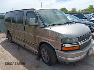 2003 Chevrolet Express Cargo YF7 Upfitter z VIN 1GBFG15T931133910, wystawiony jako IAAI lot #42231852 z przebiegiem 104 198 mil mil oraz . Historia ofert i sprzedaży dostępna na DreamBid. Obrazek 1.