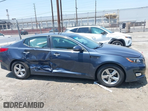 2015 Kia Optima LX with VIN 5XXGM4A78FG441226, listed as a IAAI auction lot 42576517 with 166,212 mi miles and . Bid and sale history available at DreamBid. Image 13.