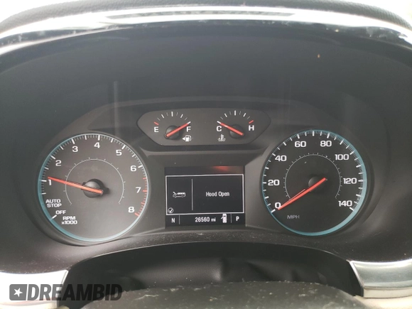 2023 Chevrolet Traverse LS with VIN 1GNEVFKW6PJ182195, listed as a Copart auction lot 66837634 with 26,560 mi miles and Salvage Title. Bid and sale history available at carsss.com. Image 9.