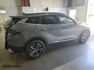 2025 Kia Sportage EX with VIN 5XYK33DF1SG286406, listed as a Copart auction lot 49580615 with 6,130 mi miles and Salvage Title. Bid and sale history available at carsss.com. Image 3.