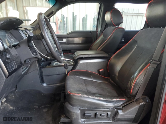 2014 Ford F-150 XL with VIN 1FTFW1ET2EFA39632, listed as a Copart auction lot 48906585 with 266,723 mi miles and Salvage Title. Bid and sale history available at carsss.com. Image 7.