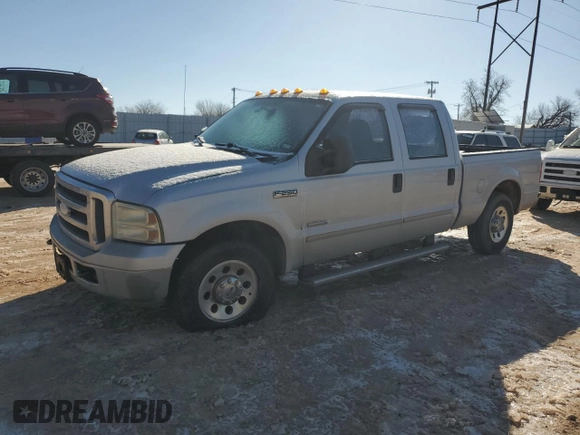 2006 Ford Super Duty F-250 XL with VIN 1FTSW20P46EC20771, listed as a Copart auction lot 44742715 with 214,440 mi miles and Clean Title. Bid and sale history available at carsss.com. Image 1.