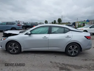 2022 Nissan Sentra SV with VIN 3N1AB8CV2NY295008, listed as a IAAI auction lot 40851544 with 60,991 mi miles and . Bid and sale history available at DreamBid. Image 14.