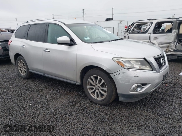 2015 Nissan Pathfinder SV z VIN 5N1AR2MN9FC703255, wystawiony jako IAAI lot #41060972 z przebiegiem 116 226 mil mil oraz . Historia ofert i sprzedaży dostępna na DreamBid. Obrazek 1.