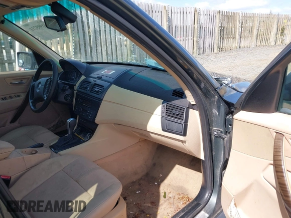 2005 BMW X3 3.0i with VIN WBXPA93465WD22604, listed as a IAAI auction lot 41995211 with 202,176 mi miles. Bid and sale history available at carsss.com. Image 5.