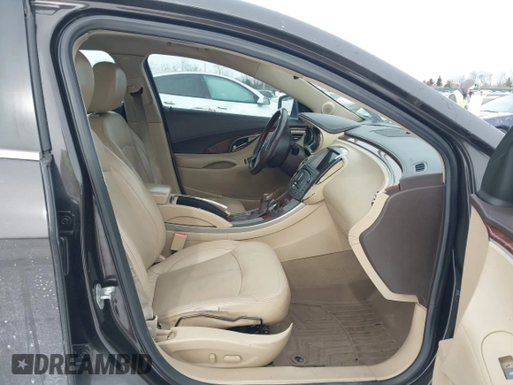 2013 Buick LaCrosse Premium 1 with VIN 1G4GF5E36DF322427, listed as a IAAI auction lot 41574871 with 189,371 mi miles and . Bid and sale history available at DreamBid. Image 5.