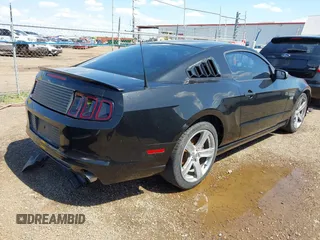 2013 Ford Mustang V6 with VIN 1ZVBP8AM3D5244879, listed as a IAAI auction lot 42210809 with Not provided miles and . Bid and sale history available at DreamBid. Image 4.