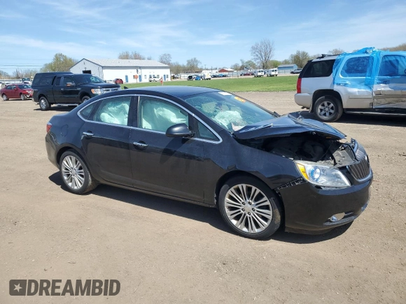 2014 Buick Verano with VIN 1G4PP5SK7E4174746, listed as a Copart auction lot 53537075 with 120,429 mi miles and Salvage title. Bid and sale history available at DreamBid. Image 4.