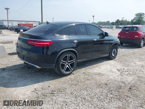 2016 Mercedes-Benz GLE 450 AMG with VIN 4JGED6EB9GA038611, listed as a IAAI auction lot 42472959 with 109,905 mi miles and . Bid and sale history available at DreamBid. Image 4.