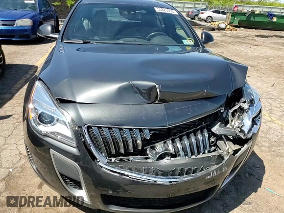 2015 Buick Regal GS with VIN 2G4GT5GX8F9162085, listed as a Copart auction lot 55825495 with 90,333 mi miles and Clean title. Bid and sale history available at DreamBid. Image 13.