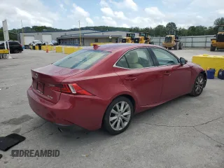 2015 Lexus IS 250 with VIN JTHBF1D25F5055742, listed as a Copart auction lot 61254235 with 102,971 mi miles and Salvage title. Bid and sale history available at DreamBid. Image 3.