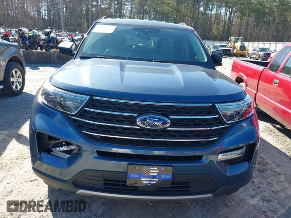 2020 Ford Explorer XLT with VIN 1FMSK7DH5LGC41331, listed as a IAAI auction lot 41491137 with 28,242 mi miles. Bid and sale history available at carsss.com. Image 12.