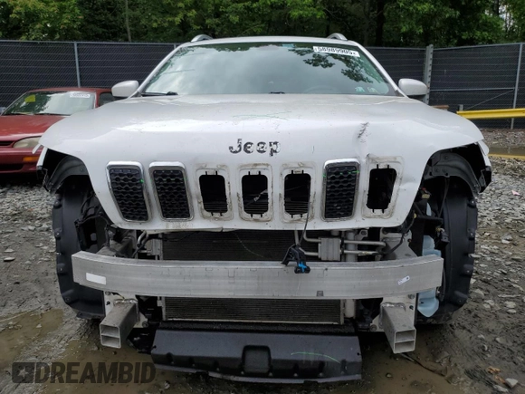2019 Jeep Cherokee Latitude z VIN 1C4PJLCB9KD312162, wystawiony jako Copart lot #58989905 z przebiegiem 79 471 mil mil oraz Szkoda całkowita • Salvage title. Historia ofert i sprzedaży dostępna na DreamBid. Obrazek 5.