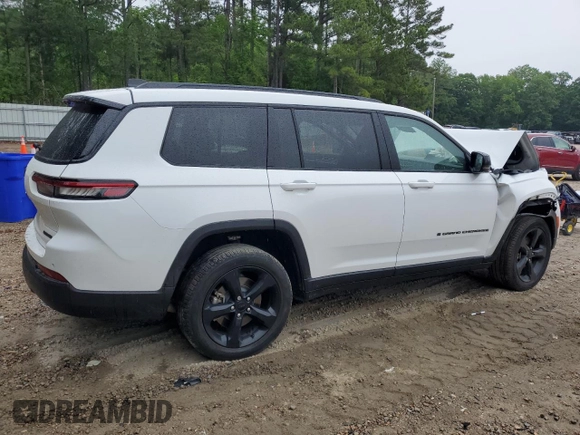 2023 Jeep Grand Cherokee Limited z VIN 1C4RJKBG7P8736049, wystawiony jako Copart lot #57959355 z przebiegiem 52 516 mil mil oraz Szkoda całkowita • Salvage title. Historia ofert i sprzedaży dostępna na DreamBid. Obrazek 3.