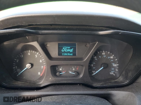 2019 Ford Transit with VIN 1FTYE1ZM6KKA48402, listed as a Copart auction lot 86892884 with 118,636 mi miles and Salvage title. Bid and sale history available at DreamBid. Image 9.