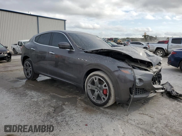 2021 Maserati Levante GT with VIN ZN661XUA8MX364794, listed as a Copart auction lot 83231954 with 23,188 mi miles and Salvage Title. Bid and sale history available at carsss.com. Image 4.