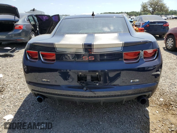 2011 Chevrolet Camaro 2SS with VIN 2G1FK1EJ7B9127101, listed as a Copart auction lot 55127045 with 128,148 mi miles and Salvage Title. Bid and sale history available at DreamBid. Image 6.