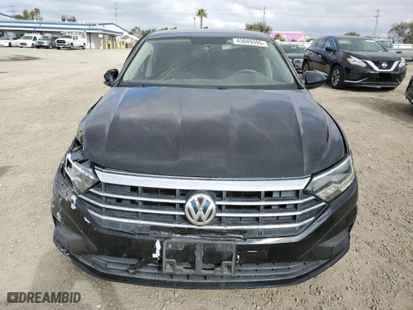 2019 Volkswagen Jetta S with VIN 3VWCB7BUXKM195411, listed as a Copart auction lot 43049395 with 115,334 mi miles and Salvage Title. Bid and sale history available at carsss.com. Image 5.