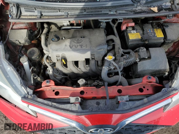 2015 Toyota Yaris L with VIN VNKKTUD38FA025170, listed as a Copart auction lot 44737375 with 61,926 mi miles and Salvage Title. Bid and sale history available at DreamBid. Image 11.