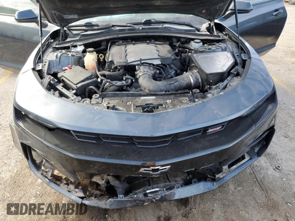 2019 Chevrolet Camaro 1SS z VIN 1G1FE1R73K0112188, wystawiony jako Copart lot #87231554 z przebiegiem Nie podano mil oraz Szkoda całkowita • Salvage title. Historia ofert i sprzedaży dostępna na DreamBid. Obrazek 12.