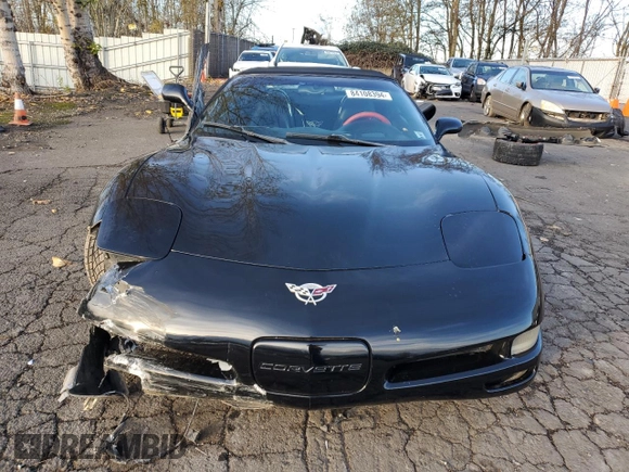 2003 Chevrolet Corvette with VIN 1G1YY32G535134462, listed as a Copart auction lot 84108394 with Not Provided miles and Salvage Title. Bid and sale history available at carsss.com. Image 5.