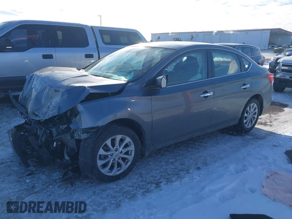 2019 Nissan Sentra SV with VIN 3N1AB7AP2KY372390, listed as a IAAI auction lot 41621109 with 49,462 mi miles and . Bid and sale history available at DreamBid. Image 17.