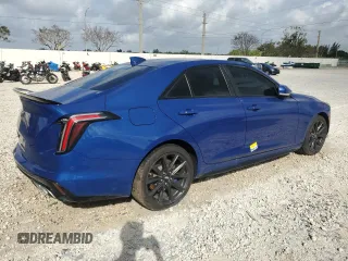 2021 Cadillac CT4 V-Series z VIN 1G6DH5RL1M0144492, wystawiony jako Copart lot #47973795 z przebiegiem Nie podano mil oraz Szkody całkowita. Historia ofert i sprzedaży dostępna na DreamBid. Obrazek 3.