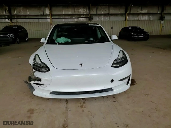 2018 Tesla Model 3 Long Range Battery with VIN 5YJ3E1EA7JF154634, listed as a Copart auction lot 53259305 with 0 mi miles and Salvage Title. Bid and sale history available at carsss.com. Image 11.