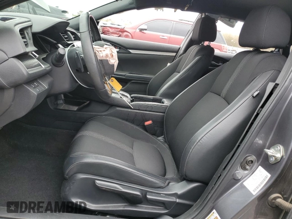 2019 Honda Civic Sport with VIN 2HGFC2F80KH503943, listed as a Copart auction lot 48527165 with 38,348 mi miles and Salvage Title. Bid and sale history available at DreamBid. Image 7.