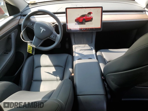 2024 Tesla Model Y Long Range с VIN 7SAYGDEE2RF197362, выставлен на аукционе Copart как лот 55239325 с пробегом 10 943 миль миль и Списание • Salvage title. История ставок и продаж доступна на DreamBid. Изображение 8.